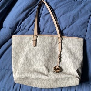 Tan Michael kors bag